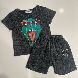 Lola + The Boys Short set Size 4T